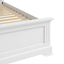 Essentials BP 4.6ft Bed - White