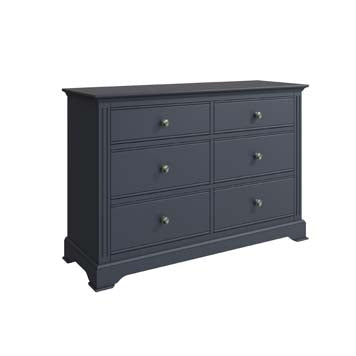 Essentials BP 6 Drawer Chest - Midnight Grey