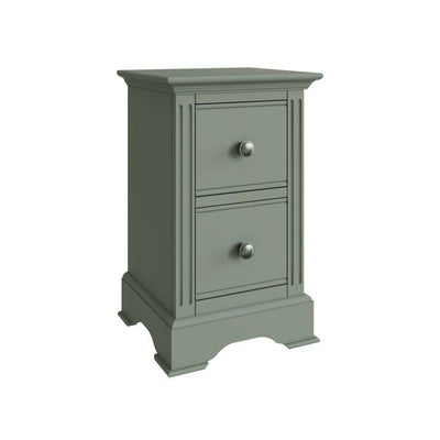 Essentials	BP Bedroom - Cactus green Small Bedside Cabinet