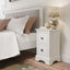 Essentials	BP Bedroom - White Small Bedside