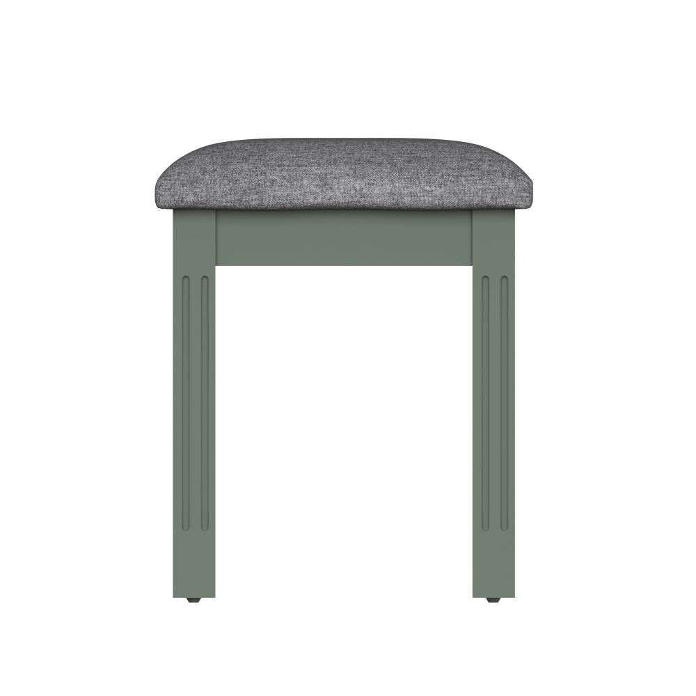 Essentials	BP Bedroom - Cactus green Dressing Stool