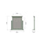 Essentials	BP Bedroom - Cactus green Trinket Mirror