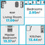 BLACK+DECKER Portable 7000 BTU 3-in-1 Smart Air Conditioner White - BXAC40024GB
