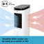 BLACK+DECKER 7 Litre Portable 2-in-1 Air Cooler White