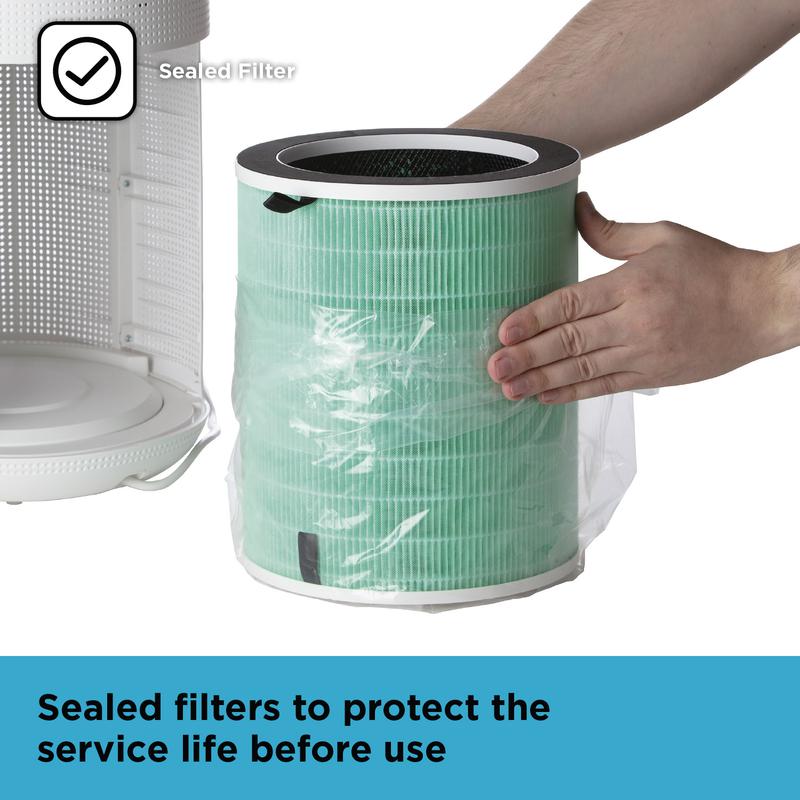 BLACK+DECKER Air Purifier HEPA 13 Filter - BXAP62004GB