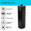 BLACK+DECKER 12 Inch Mini Capsule Tower Fan in Black