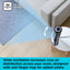 BLACK+DECKER 12 Inch Mini Capsule Tower Fan in Black