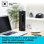 BLACK+DECKER 12 Inch Mini Capsule Tower Fan in Black