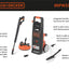 BLACK+DECKER 2200E Pressure Washer