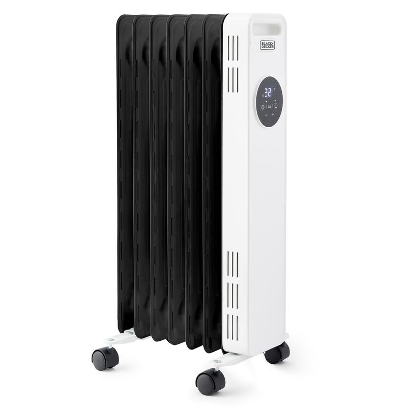 BLACK+DECKER 1.5KW Digital Oil Filled Radiator - BXRA43011GB