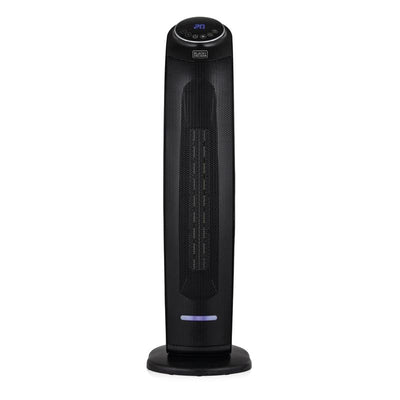 BLACK+DECKER 2.2KW Ceramic Tower Fan Heater Black