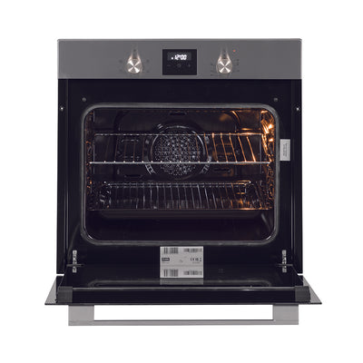 Creda C60BIFX Built-In / Under-Counter Single Electric Fan Oven – 60 L, Stainless Steel, 16 Amp