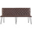 Essentials	Chair Collection - Studded back bench 180cm with hairpin legs