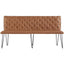 Essentials	Chair Collection - Studded back bench 180cm with hairpin legs