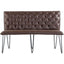 Essentials	Chair Collection - Studded back Bench 140cm