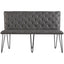 Essentials	Chair Collection - Studded back Bench 140cm