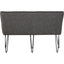 Essentials	Chair Collection - Studded back Bench 140cm