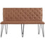 Essentials	Chair Collection - Studded back Bench 140cm