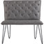 Essentials	Chair Collection - Studded back Bench 90cm