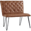 Essentials	Chair Collection - Studded back Bench 90cm
