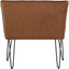 Essentials	Chair Collection - Studded back Bench 90cm