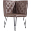 Essentials	Chair Collection - Studded Back Corner Bench