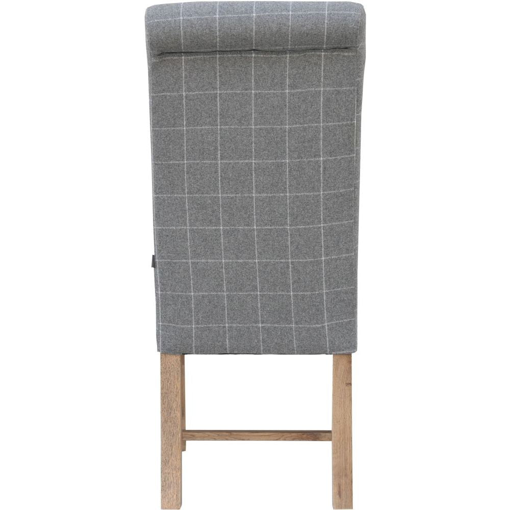 Essentials	Chair Collection - HO Chair - Check Grey