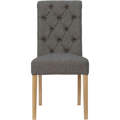 Essentials	Chair Collection - Button back chair with scroll top