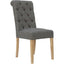 Essentials	Chair Collection - Button back chair with scroll top