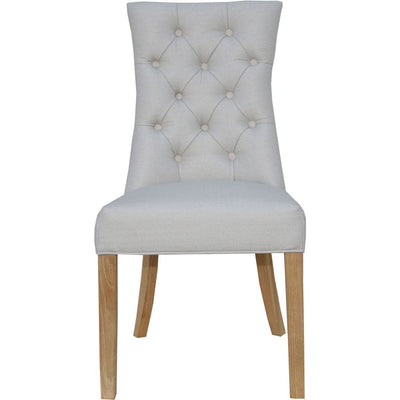 Essentials	Chair Collection - Curved Button Back Chair