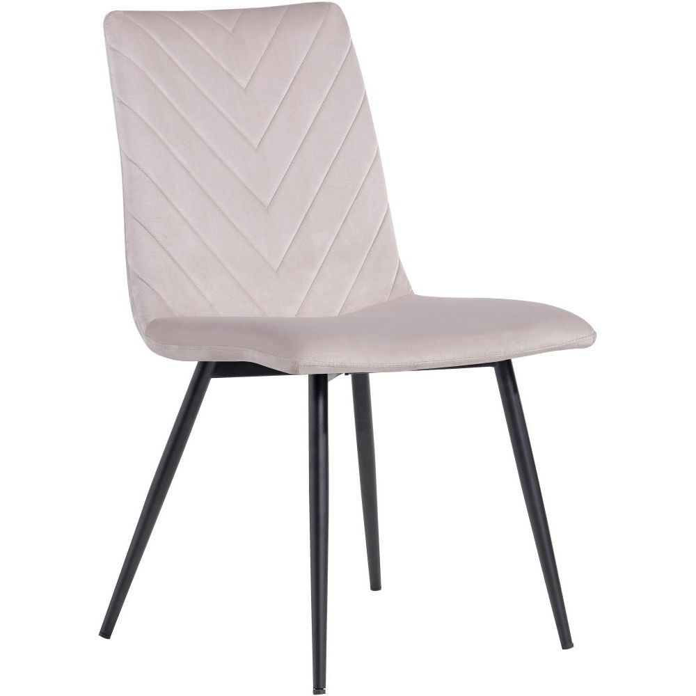 Essentials	Chair Collection - Velvet Dining Chair