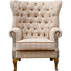 Essentials	Chair Collection - Wrap Around Button Back Wing Chair