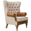 Essentials	Chair Collection - Wrap Around Button Back Wing Chair