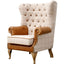 Essentials	Chair Collection - Wrap Around Button Back Wing Chair