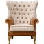 Essentials	Chair Collection - Wrap Around Button Back Wing Chair