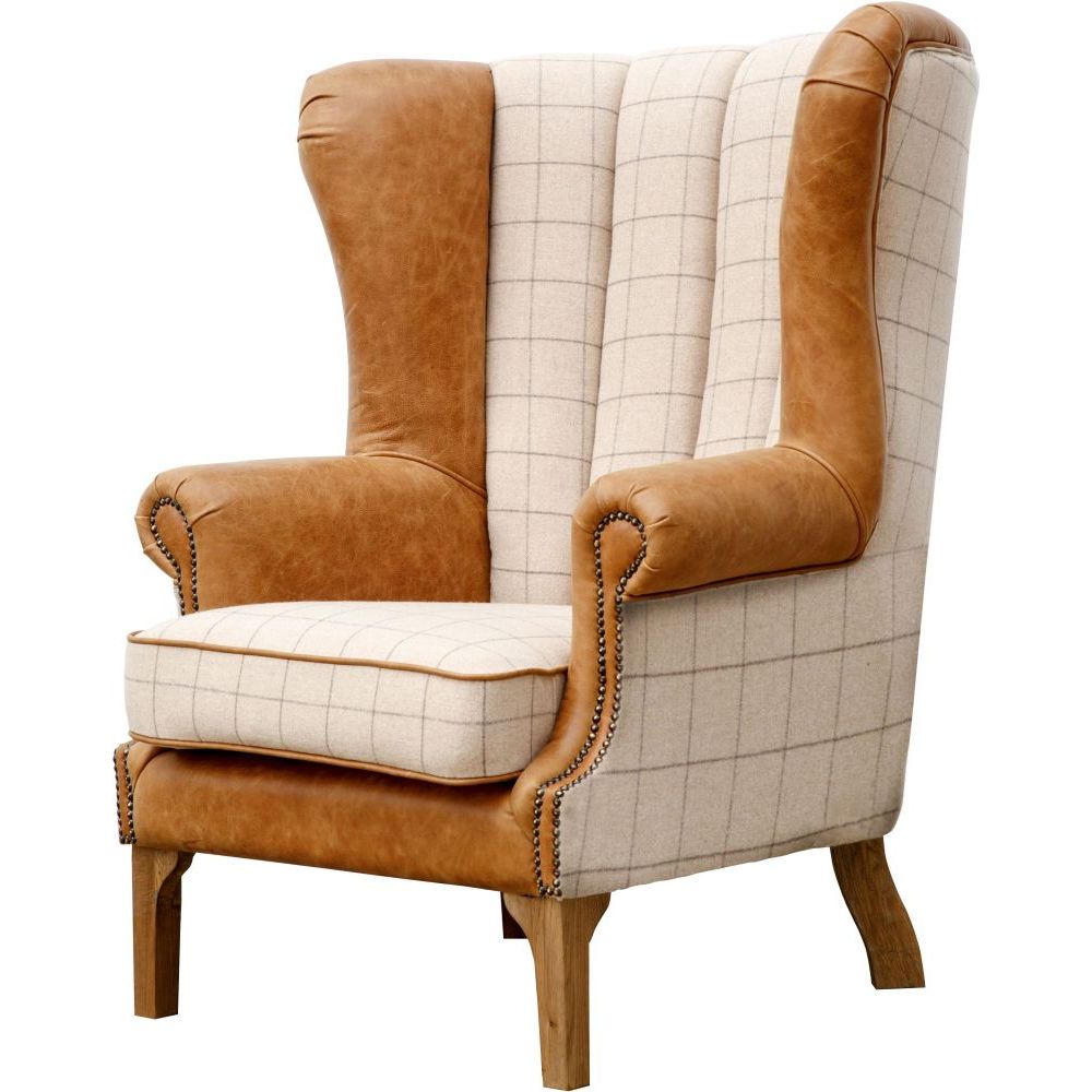 Essentials	Chair Collection - Fluted Wing Chair