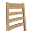 Essentials	CO Dining & Occasional	Ladder Back Chair Wooden Seat Medium Oak finish