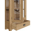 Essentials	CO Dining & Occasional	Display Cabinet Medium Oak finish