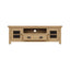 Essentials	CO Dining & Occasional	Large TV Unit Medium Oak finish