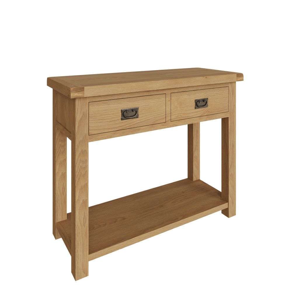 Essentials	CO Dining & Occasional	Medium Console Table Medium Oak finish