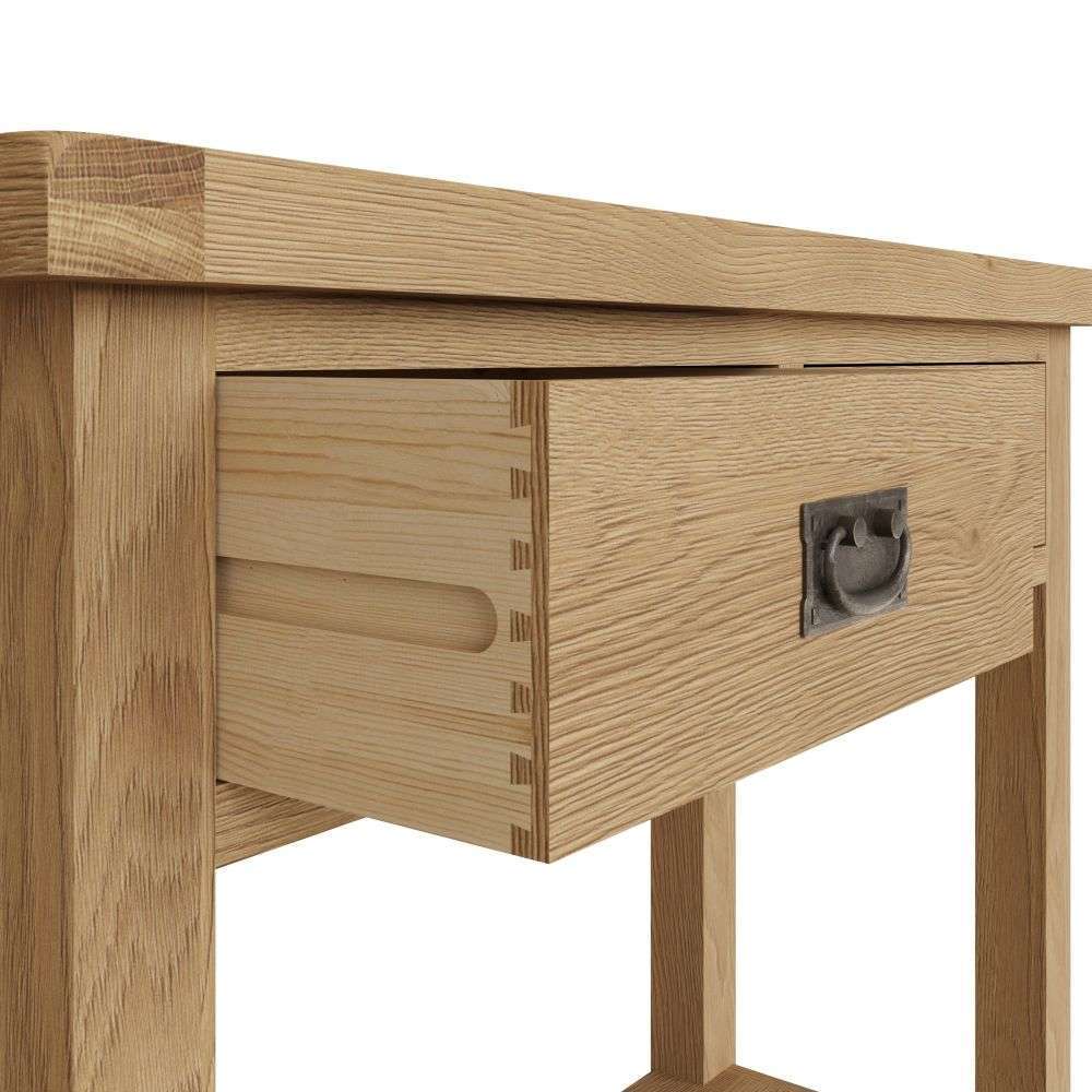 Essentials	CO Dining & Occasional	Medium Console Table Medium Oak finish