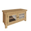 Essentials	CO Dining & Occasional	Standard TV Unit (With Glass Doors) Medium Oak finish
