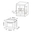 Montpellier Single Multifunction Oven - SFO74B