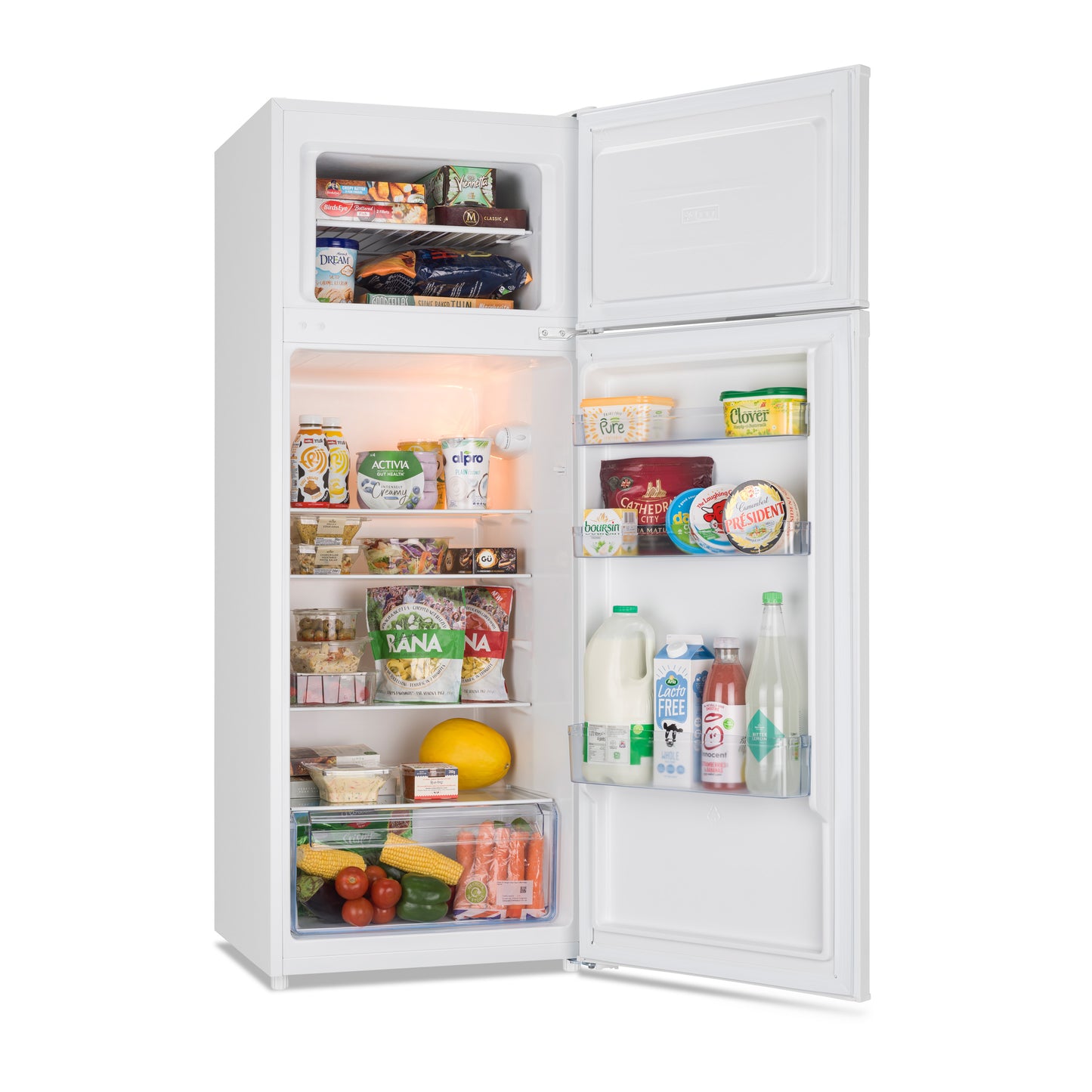 Iceking FF218W.E Top Mount Fridge Freezer