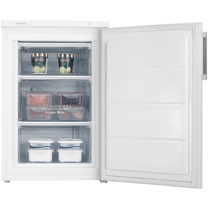 Hisense FV105D4BW21 85 L Under‑Counter Freezer – White, E Energy Rated