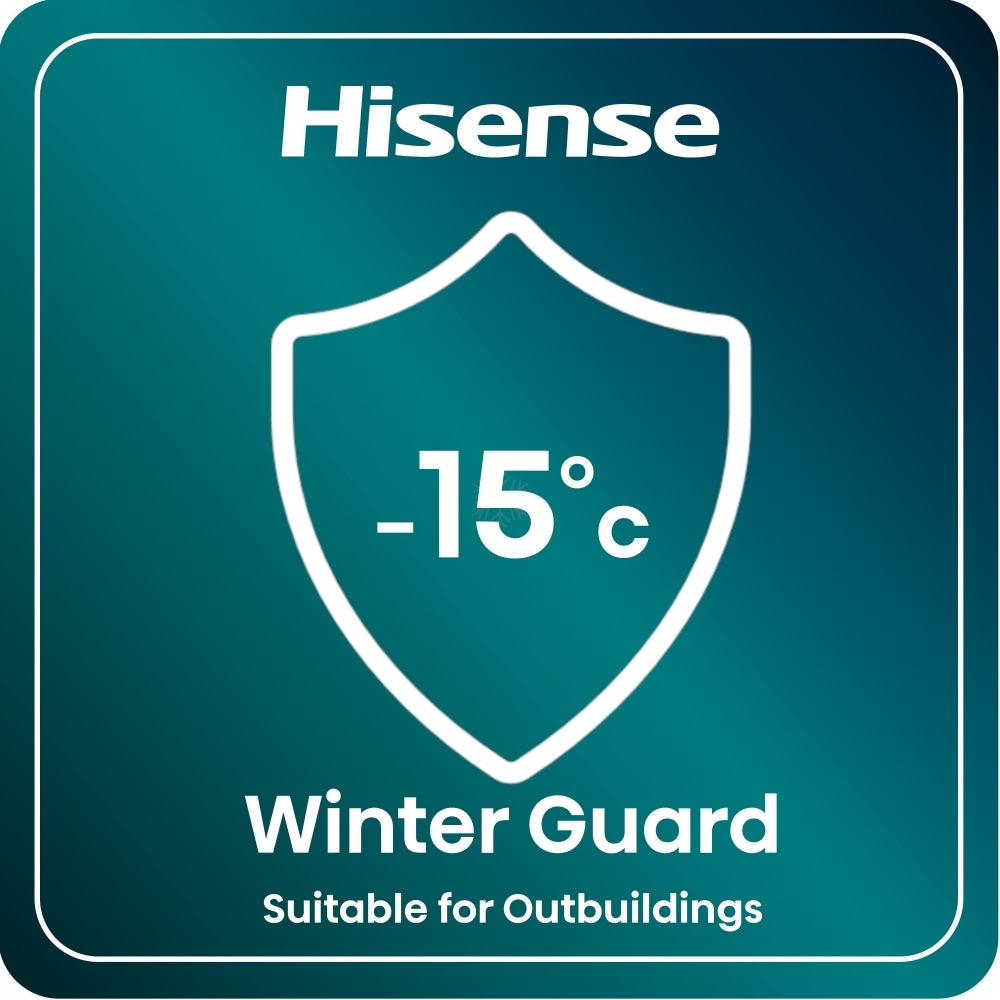 Hisense FV105D4BW21 85 L Under‑Counter Freezer – White, E Energy Rated