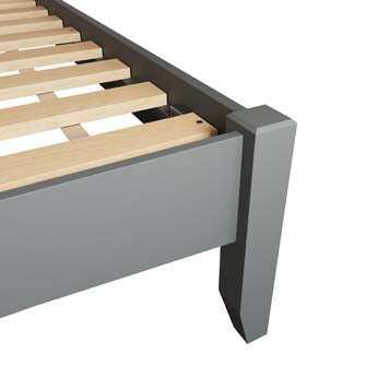 Essentials GA 4-6ft Bed - Grey