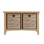Essentials	GAO Dining & Occasional Hall Bench Light oak