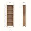 Essentials	GAO Dining & Occasional Large Bookcase Light oak