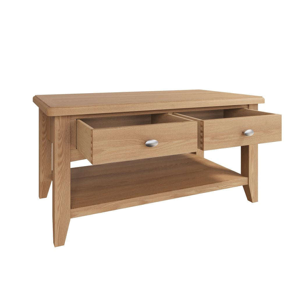 Essentials	GAO Dining & Occasional Large Coffee Table Light oak
